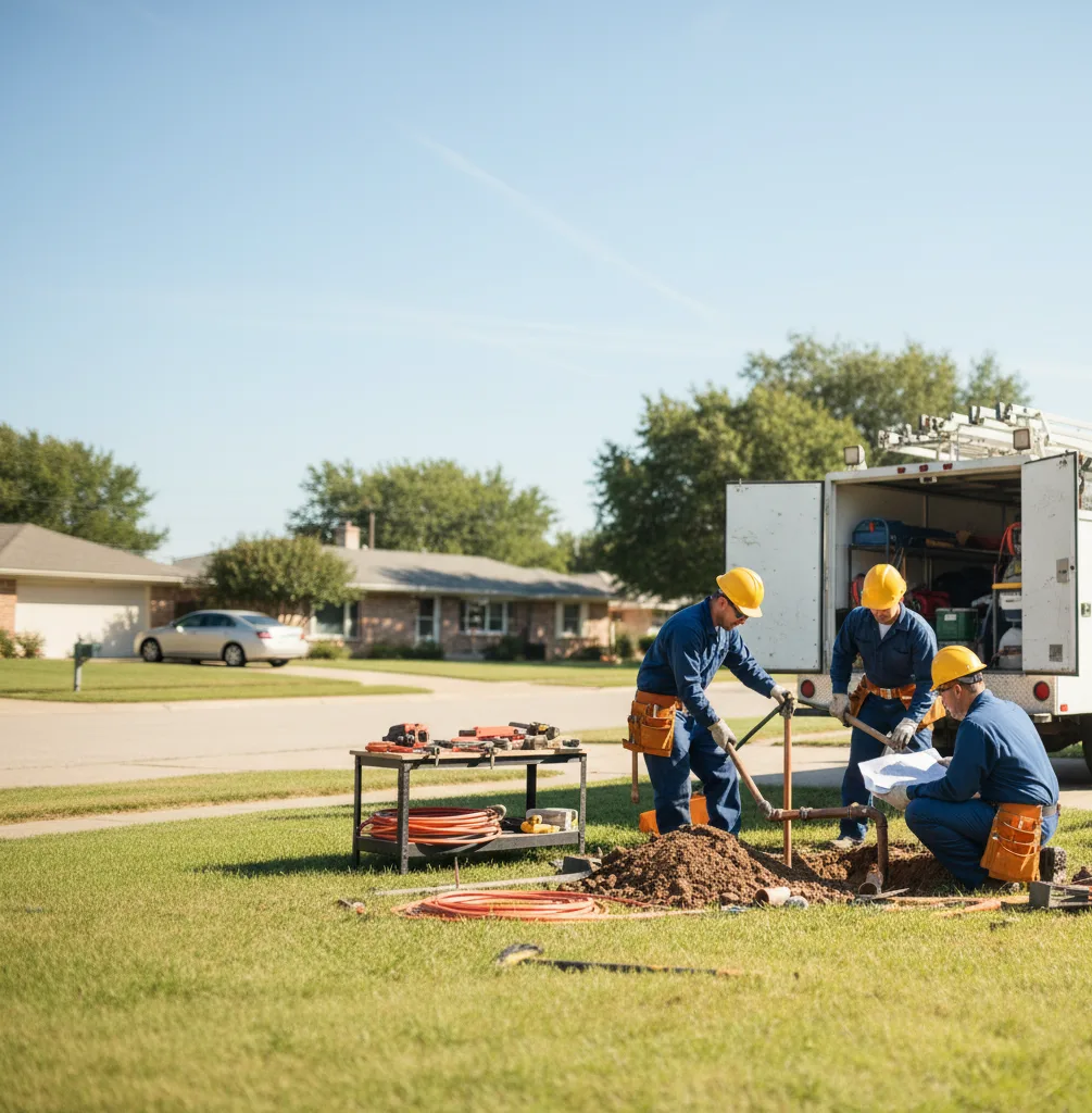 Sewer Line Repair in Roland, OK